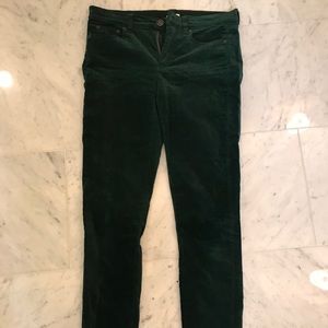 J. Crew Velvet Pants